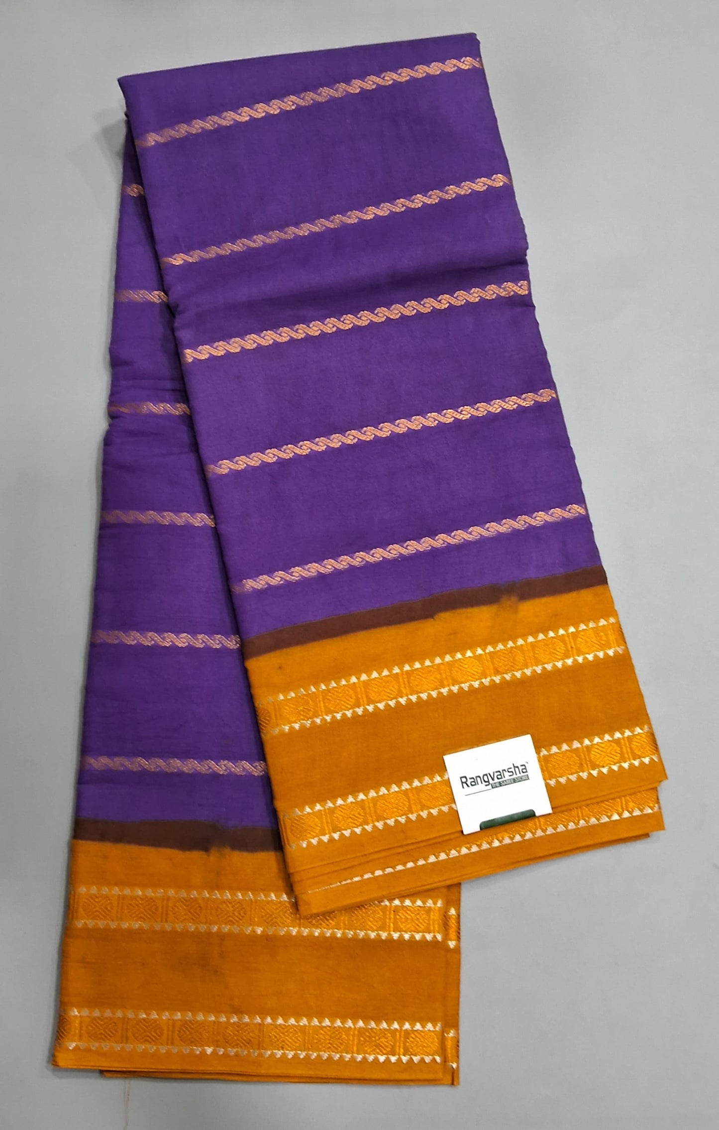 Purple Sungudi Cotton saree