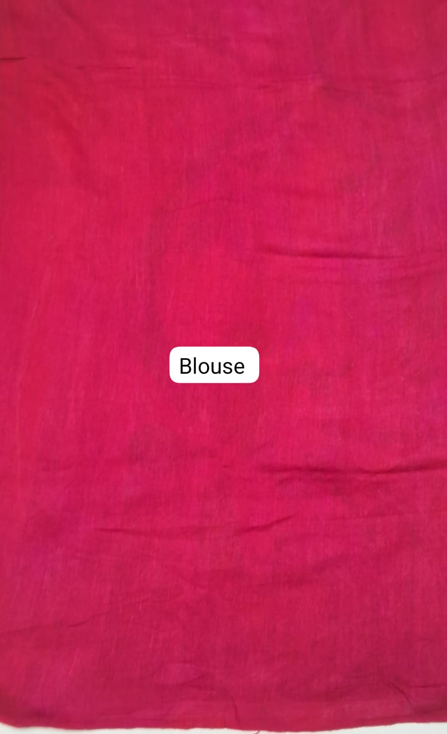 Mango yellow Pure Matka Silk Saree blouse