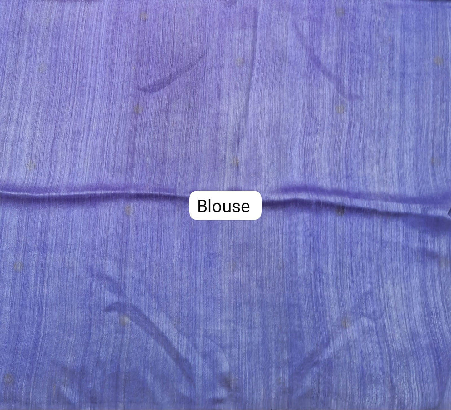 Powder blue Pure Matka Silk Saree Blouse