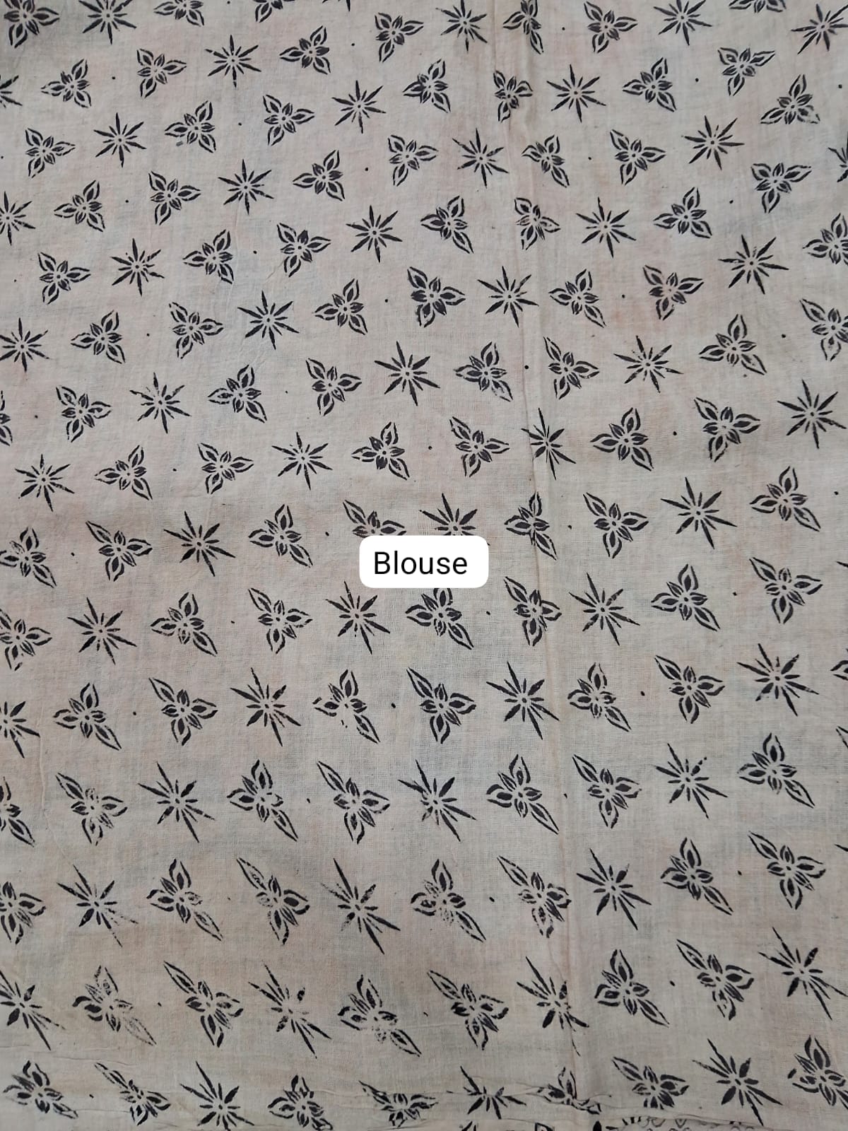 Maroon kalamkari Cotton Saree blouse