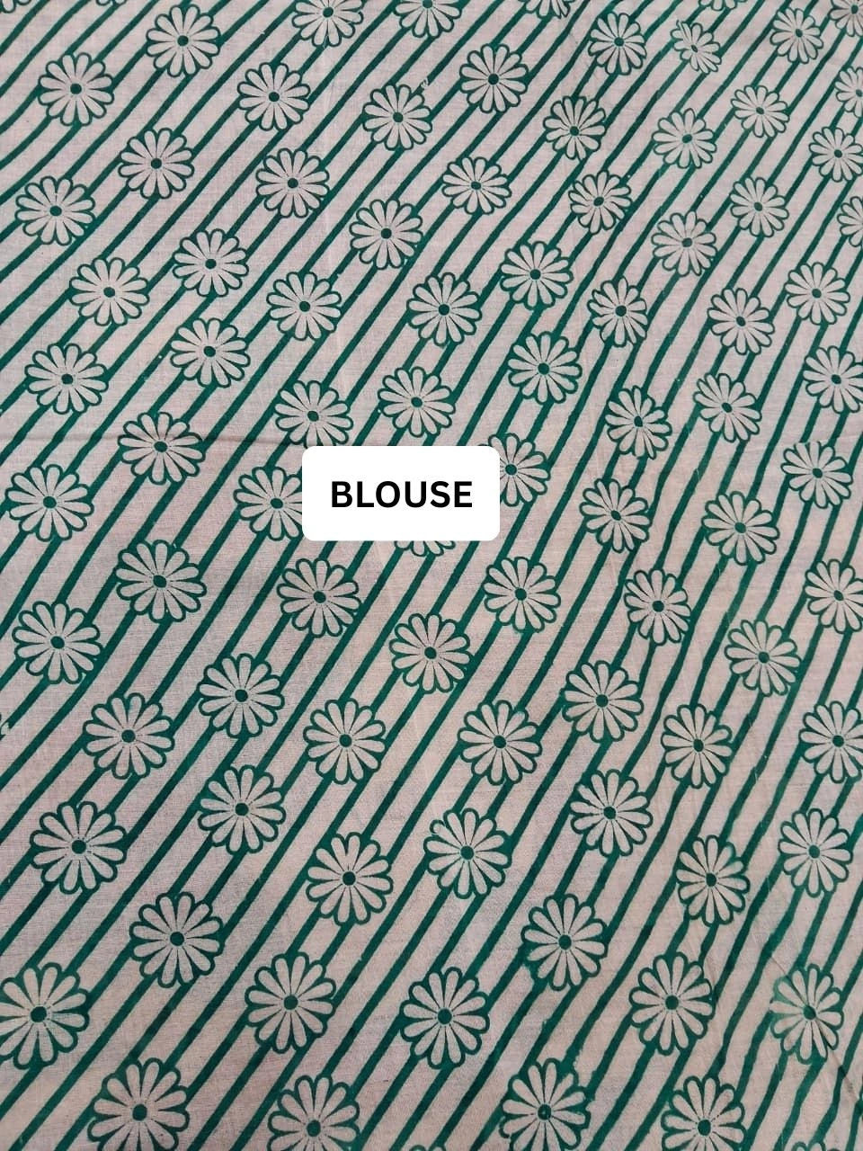 Elegant Brick Red Kalamkari Cotton Saree blouse