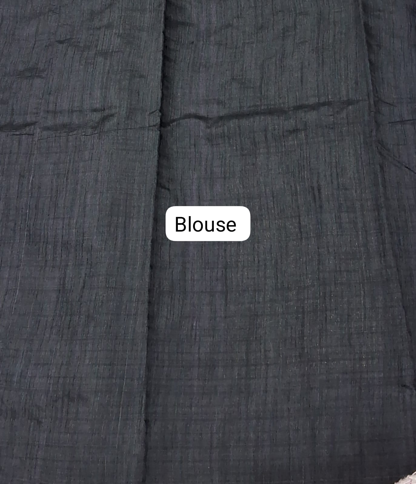 Lavender Plain Khadhi Pure Pattu Saree blouse
