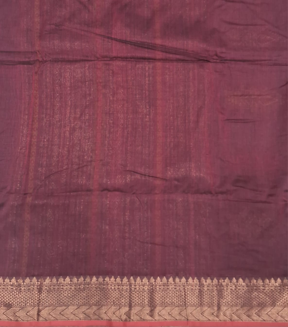 Bottle Green Khadhi Silk Saree Blouse