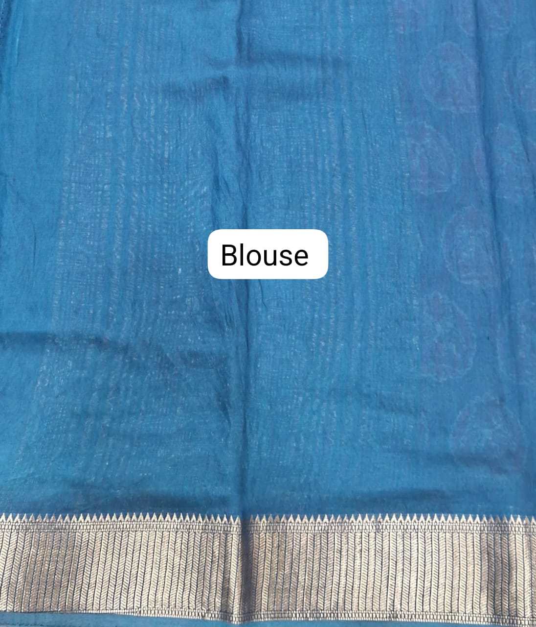 Maroon Moonga Silk Saree blouse
