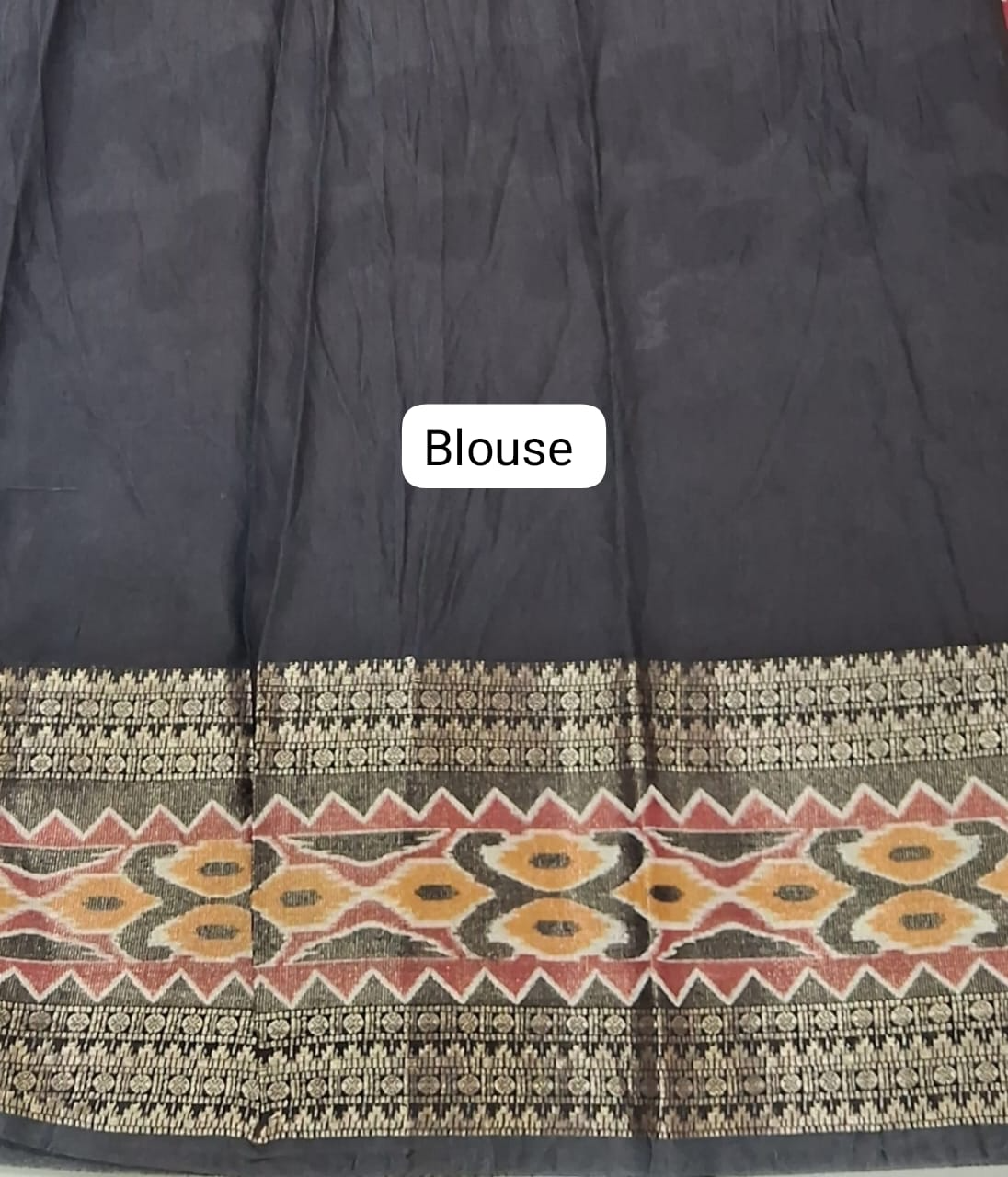 Red Moonga Silk Saree Blouse