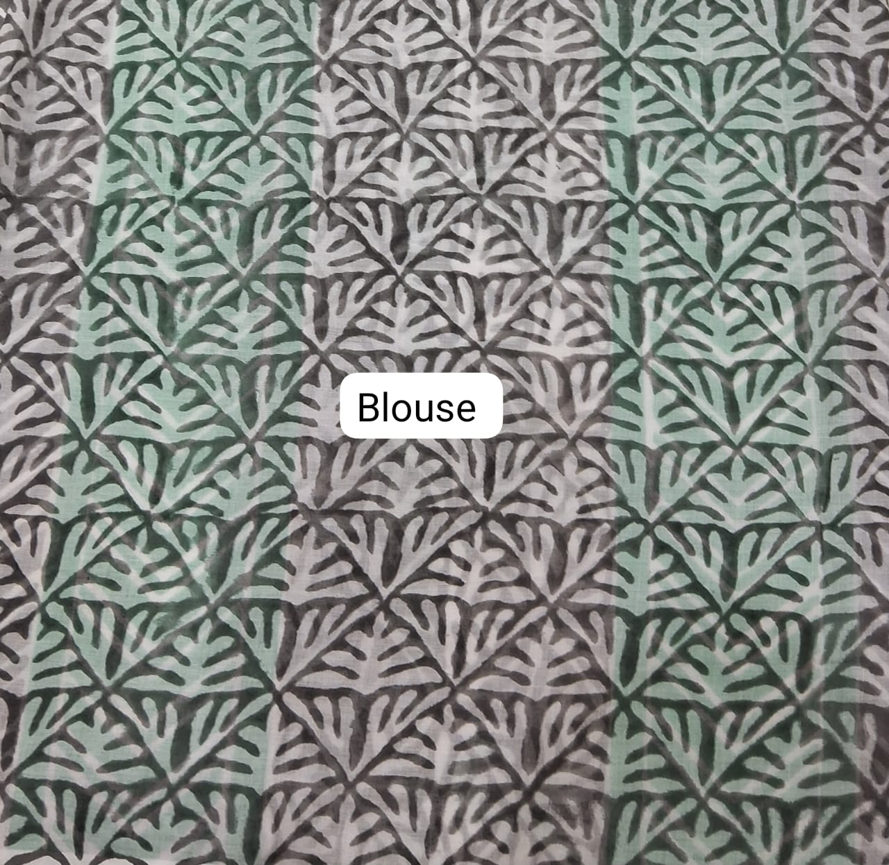 White Soft Cotton Saree Blouse