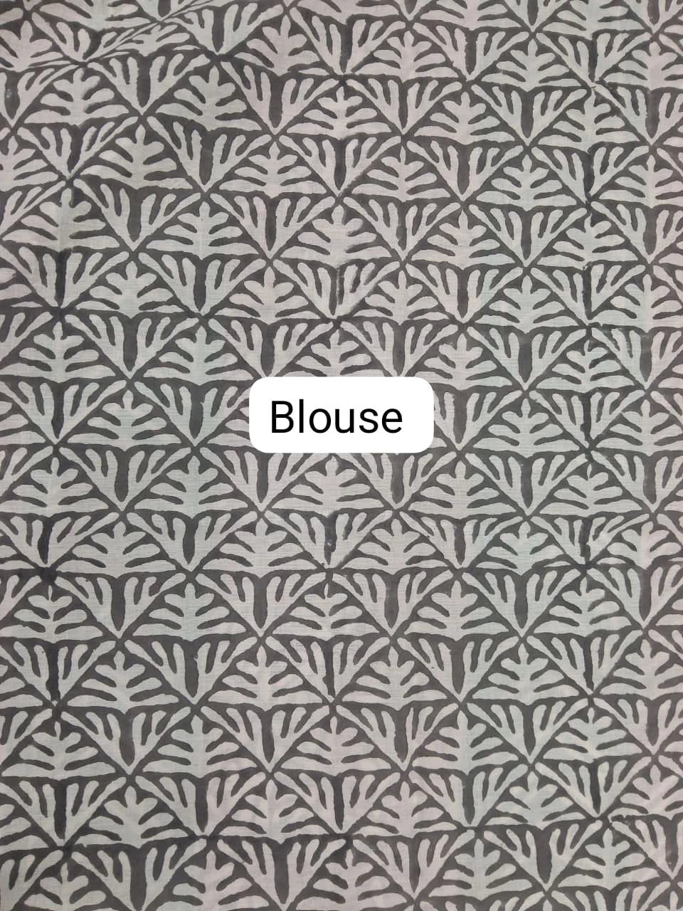 Minimal White Soft Cotton Saree Blouse