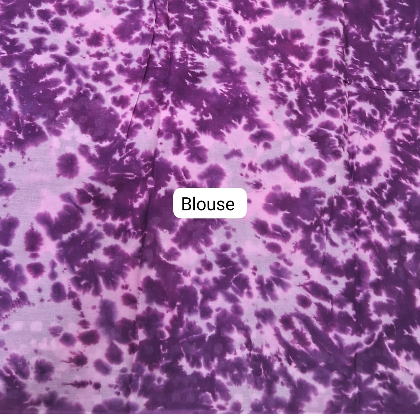 Raspberry pink soft cotton sarees blouse