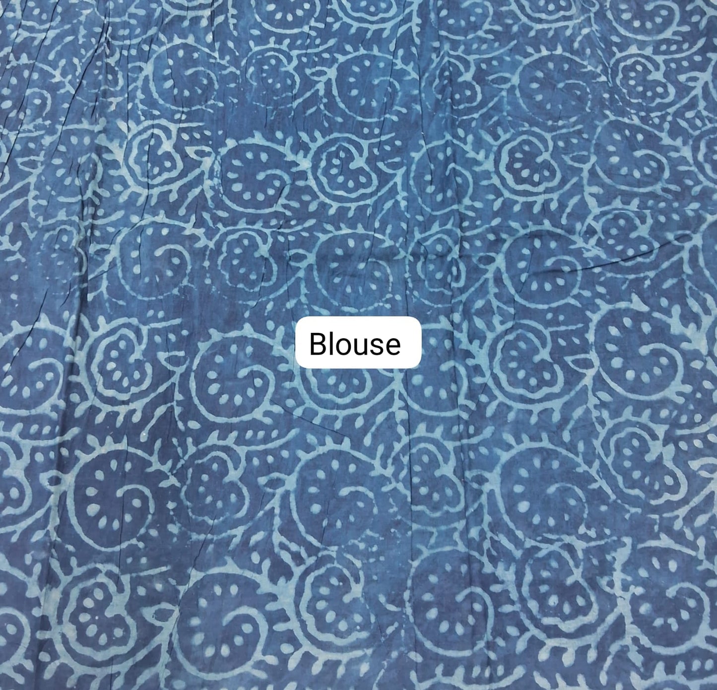 White Soft Cotton Saree blouse