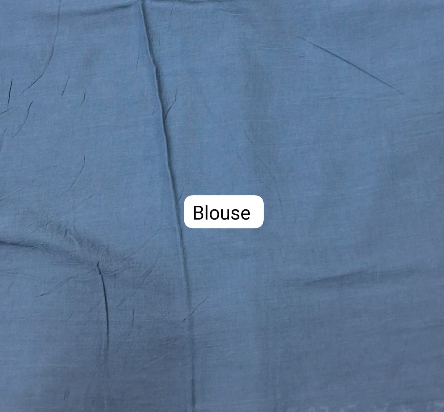 Black Soft Cotton Saree blouse