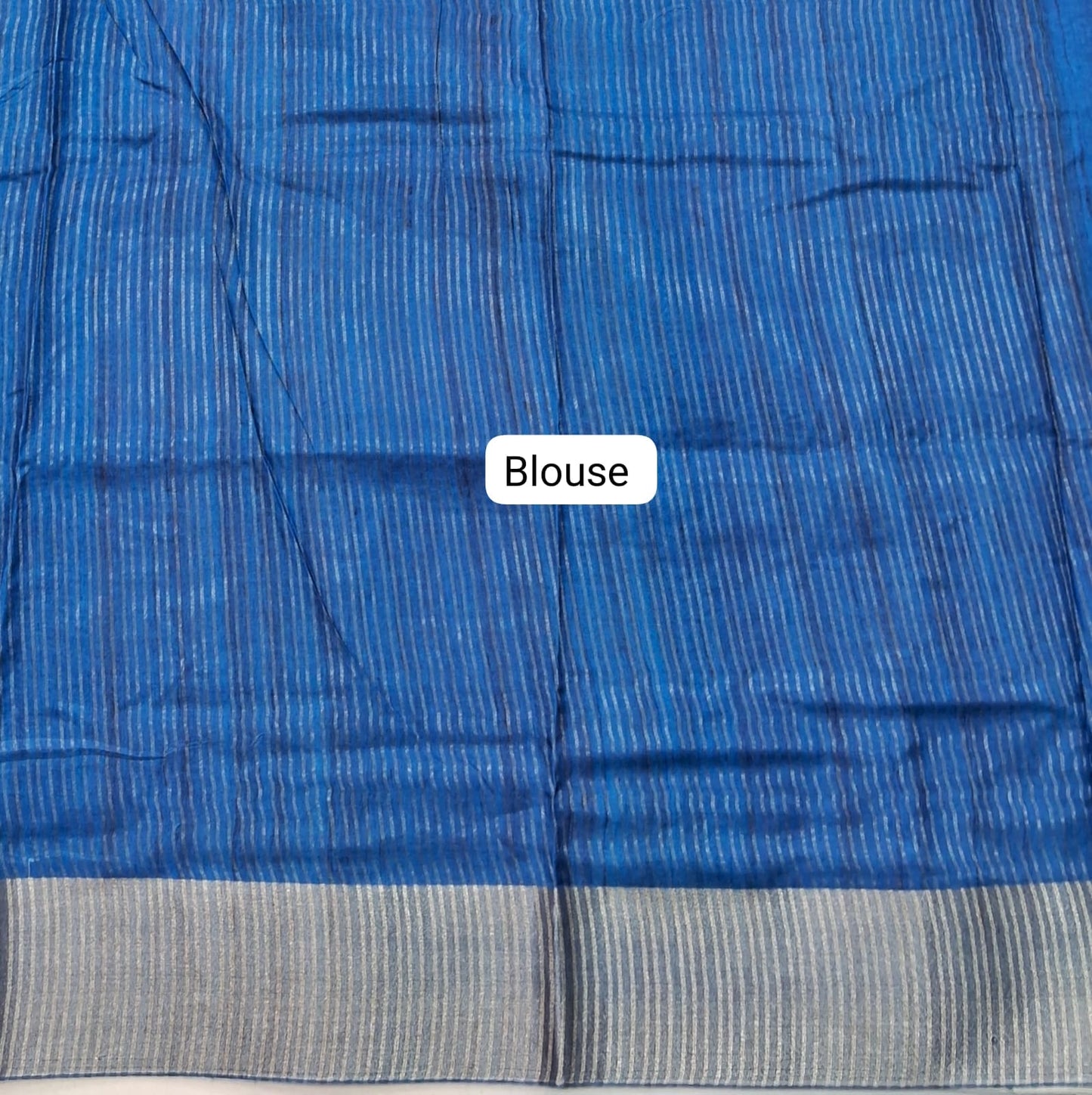 Maroon Tussar Saree Blouse