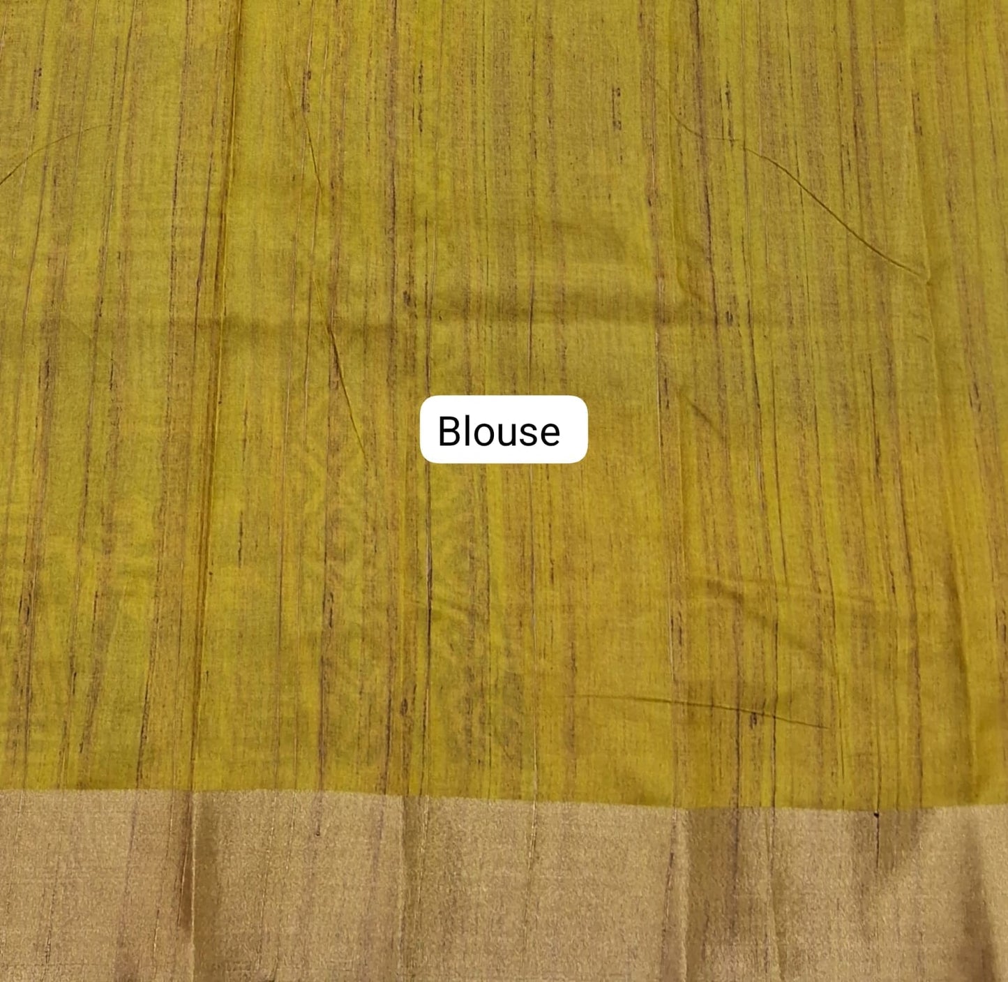 Black Tussar Saree Blouse