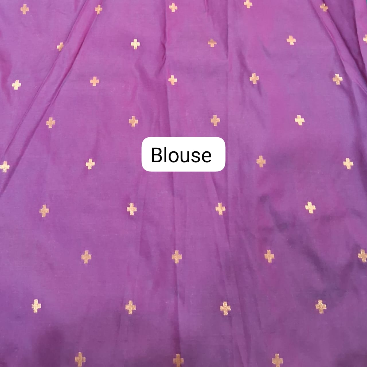 Rama Green Woven Tussar Saree Blouse