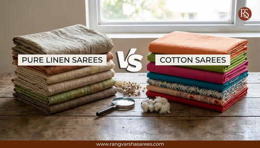 linen sarees and cotton sarees