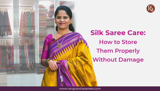 how to store silk sarees for long time