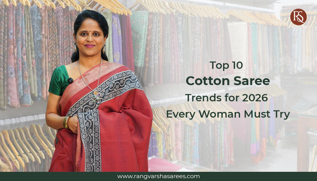 Top cotton sarees trends in 2026