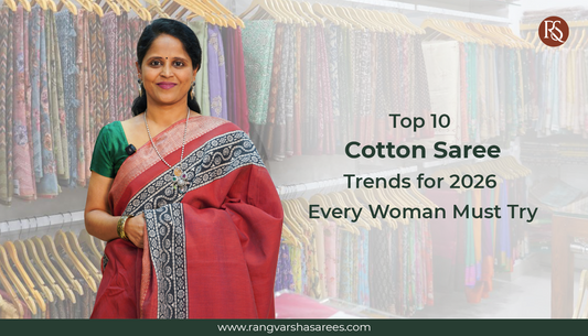 Top cotton sarees trends in 2026