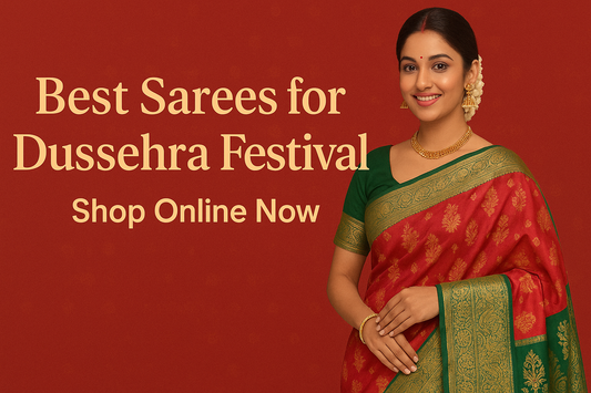 Best Sarees for Dussehra Festival – Shop Online Now