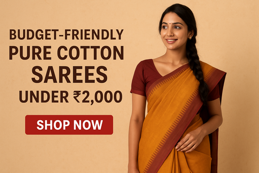 best cotton sarees under the 2000