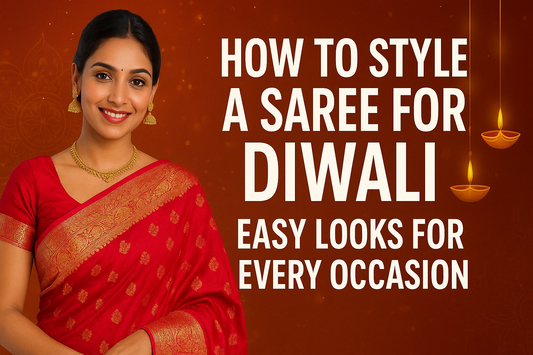 best diwali saree​