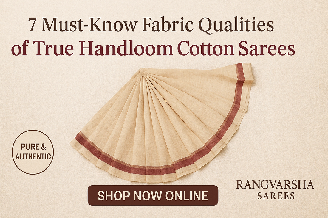 pure Handloom cotton sarees