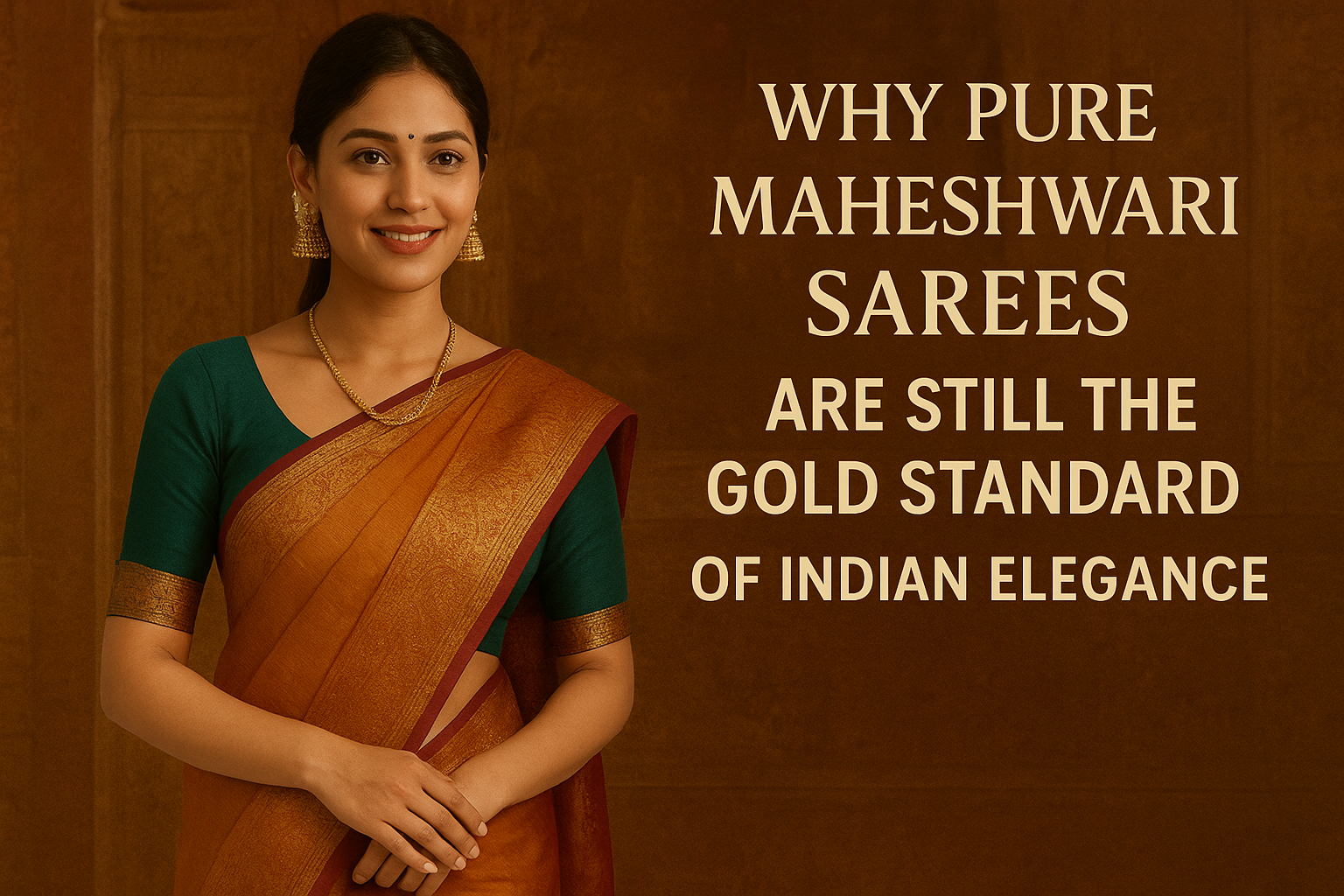 pure maheshwari silk sarees​