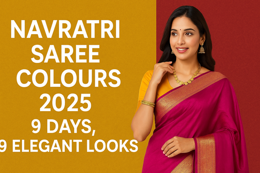 navratri saree colours for 9 days
