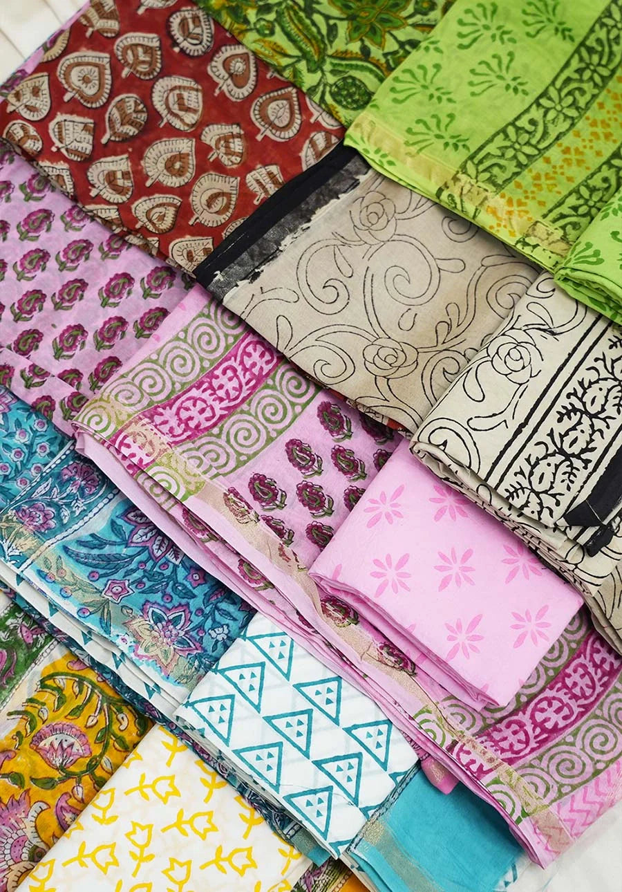 Chanderi dress materials