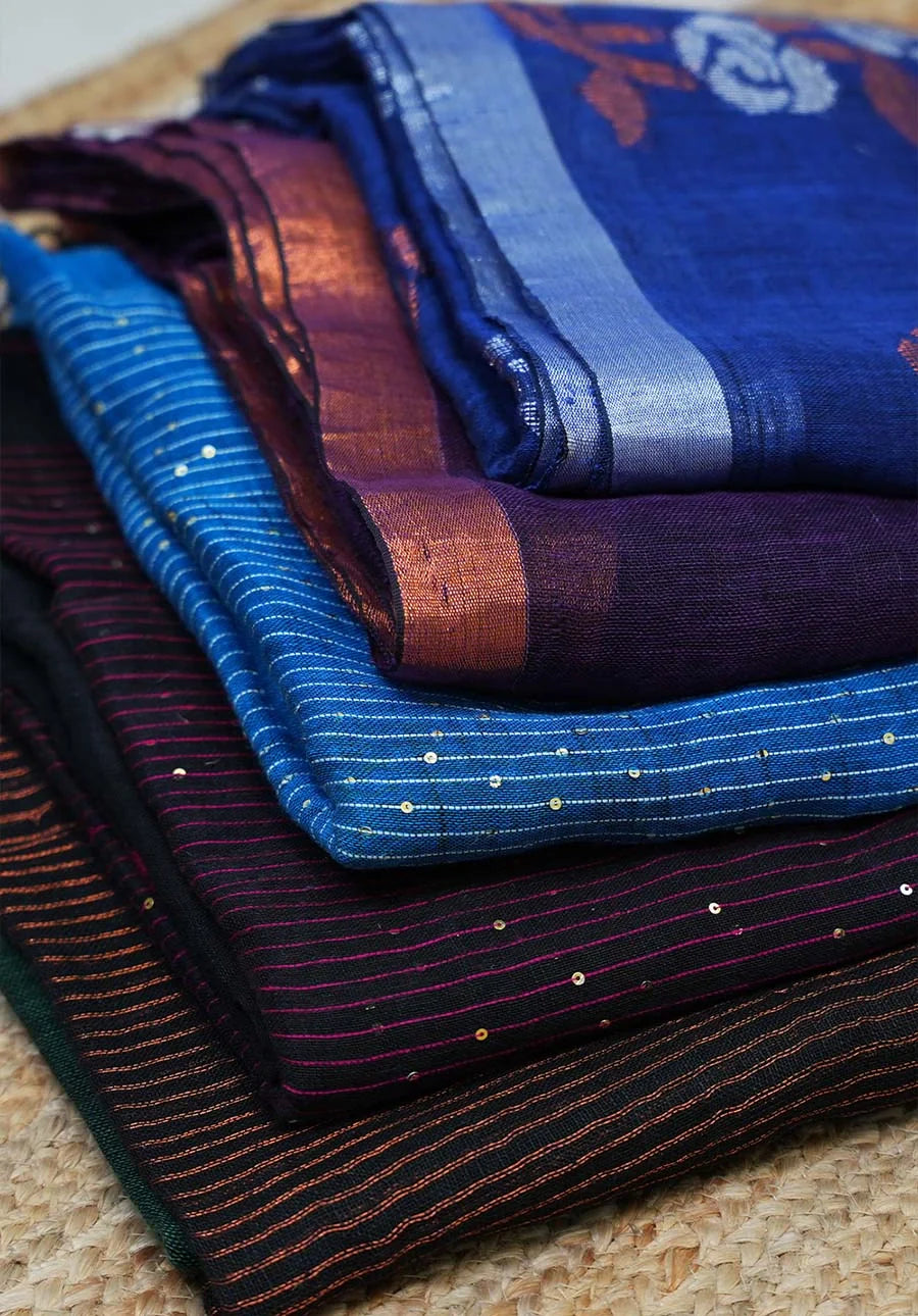 Khadhi Linen Sarees