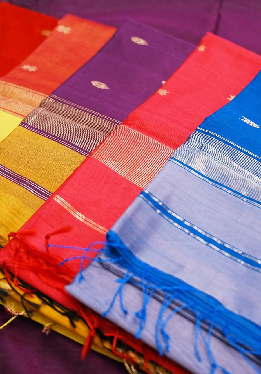 Pure Maheshwari Silk Sarees