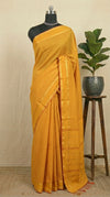 Mango Yellow Arani Cotton Saree