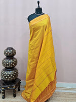 Mango Yellow Arani Cotton Saree