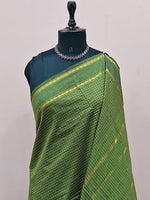 Green Arani Cotton Saree 1