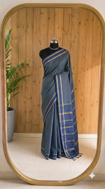 Deep Blue Arani Cotton Saree