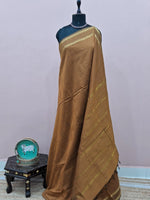 Golden Brown Arani Cotton Saree