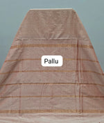 Cream Arani Cotton Saree pallu