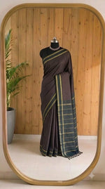Black Arani Cotton Saree 