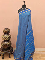 Blue Arani Cotton Saree 