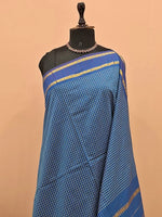 Blue Arani Cotton Saree 1