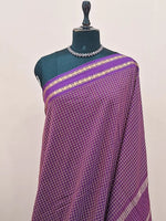 Purple Arani Cotton Saree 1