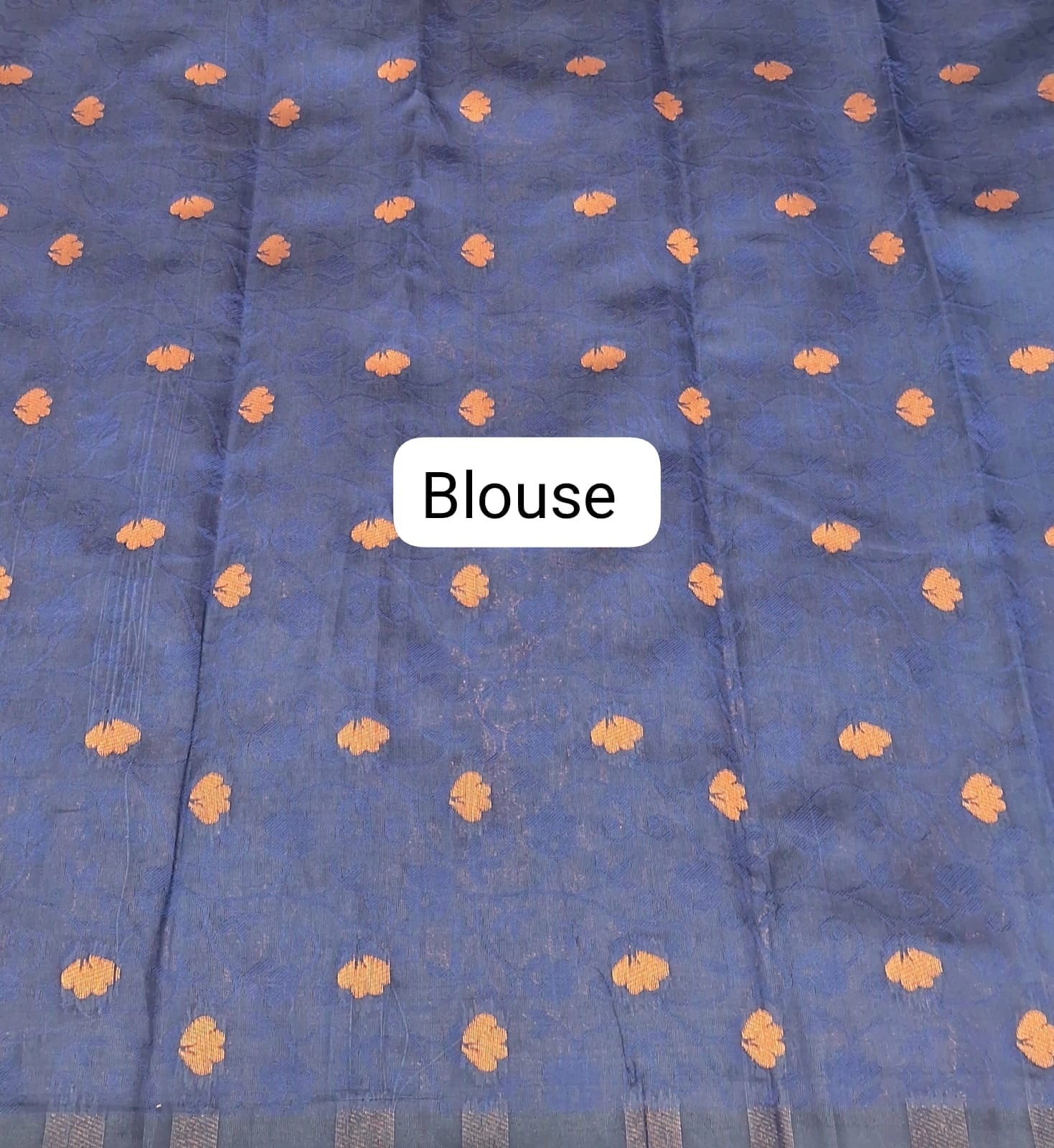 Sky Blue Pure Kanchi Silk Saree  Blouse