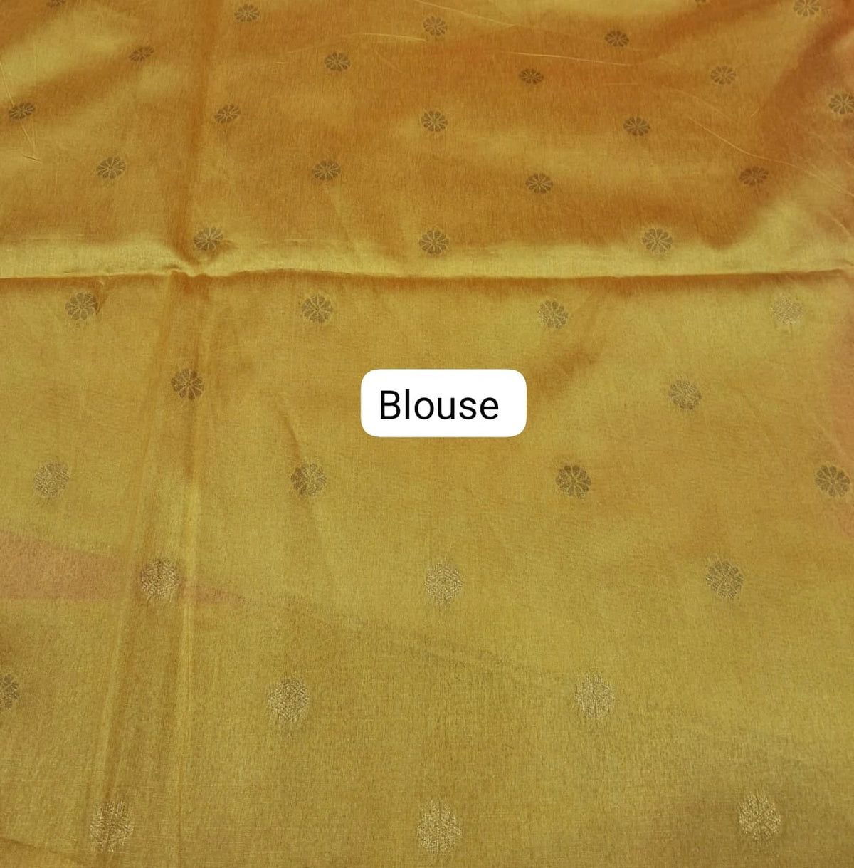 Pink Chanderi Pattu Saree Blouse