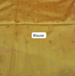 Pink Chanderi Pattu Saree Blouse