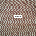 Traditional Beige Tussar Saree Blouse