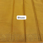 Dark Wine Plain Mysore Crepe Silk Saree blouse