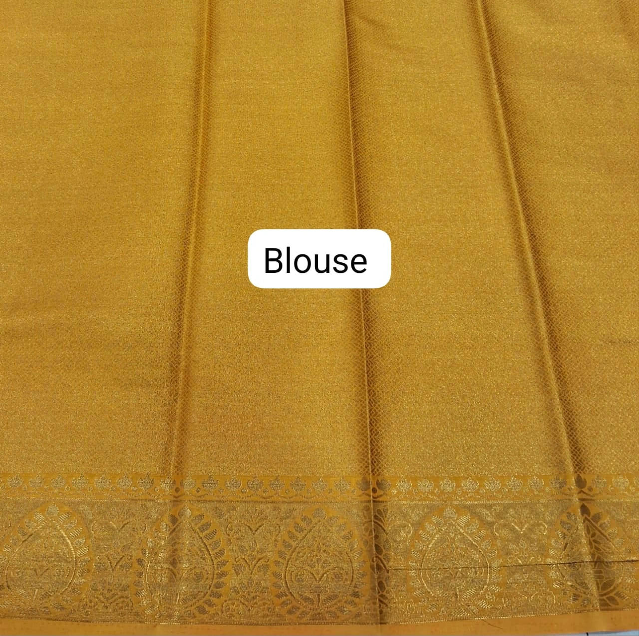 Dark Wine Plain Mysore Crepe Silk Saree blouse