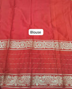 Yellow Plain Mysore Crepe Silk Saree blouse