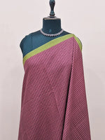 Onion Pink Tussar Saree 1