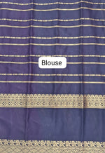 Wine Crepe Silk Saree  Blouse