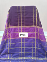 Dark Wine Crepe Silk Saree Pallu
